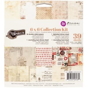Prima - Vintage Emporium (6x6 Collection Kit)