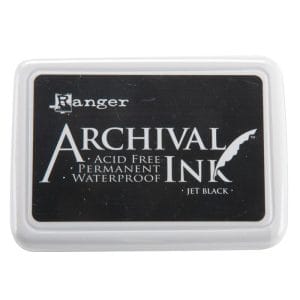 Jet Black - Archival Ink Pad