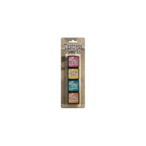 Tim Holtz Mini Distress Ink Pad Kit #1 (Set of 4)