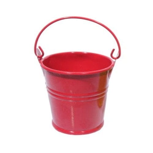 Mini Bucket (2 by 1.5 inch) - Red red buket Mini Bucket (2 by 1.5 inch) - Red