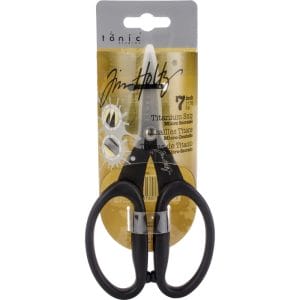 Tim Holtz Non-Stick Snip Micro Serrated Scissors 7 inches