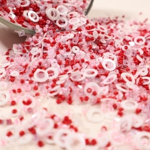 Be Mine - CrafTangles Sequin and Bead Mixes