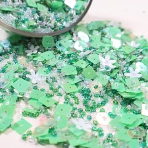 Evergreen - CrafTangles Sequin and Bead Mixes