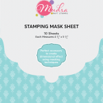 Mudra Stamping Mask Sheet (Pack of 10 sheets) - Masking sheets