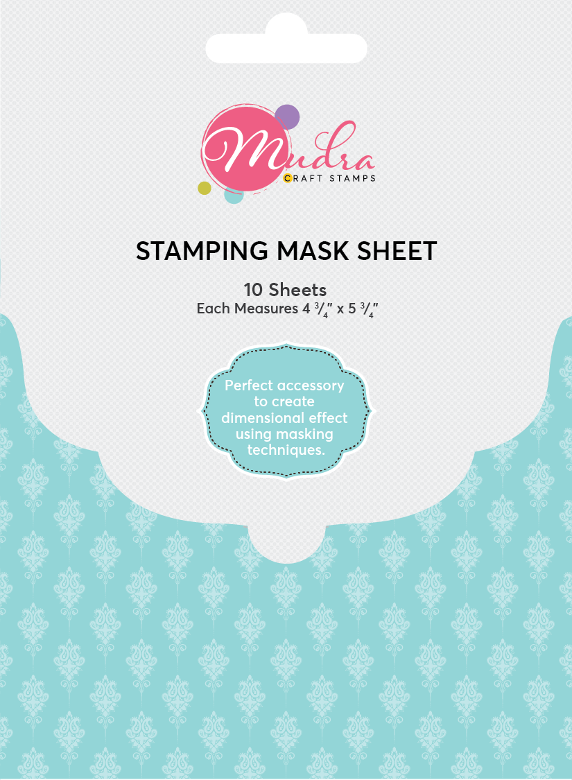Mudra Stamping Mask Sheet (Pack of 10 sheets) - Masking sheets