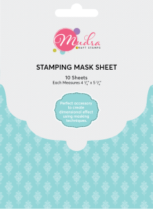 Mudra Stamping Mask Sheet (Pack of 10 sheets) - Masking sheets