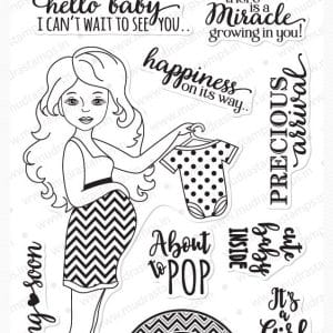 Mudra Craft Stamps - Precious arrival