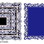 Steel Dies - Floral Squares (Set of 3 dies)