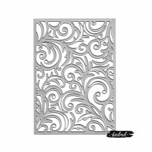 Steel Background Dies - Flourish Grid