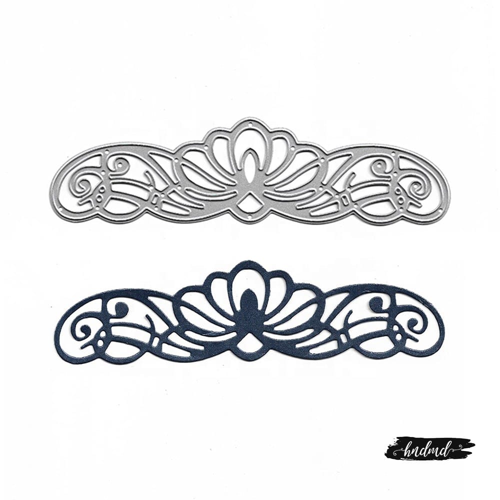 Steel Dies - Fancy Flourish XY397 steel cutting dies CraftAdda Steel Dies - Fancy Flourish
