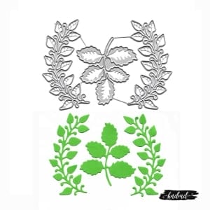 Steel Cutting Dies - Flourish and Leaves (Set of 3 dies)