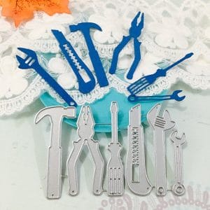 Steel Dies - Handy tools (Fathers Day) - Set of 6 dies