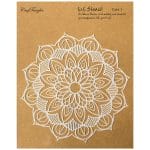 Lace - CrafTangles 6"x6" Stencil