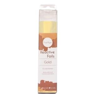 Gold Reactive Foils Transfer Sheets by CrafTangles