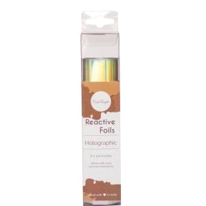 Holographic Reactive Foils Transfer Sheets by CrafTangles