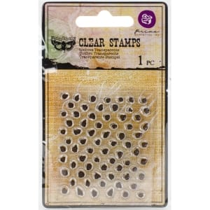 Prima's Finnabair Collections Clear Stamp - Offset Dots