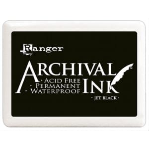 Jet Black - Archival Jumbo Ink Pad