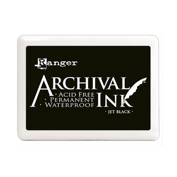 Jet Black - Archival Jumbo Ink Pad