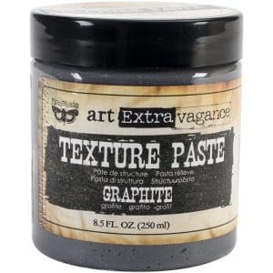 Prima Finnabair Art Extravagance Texture Paste - Graphite (8.5 oz)