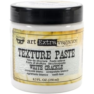 Prima Finnabair Art Extravagance Texture Paste - White Crackle (8.5 oz)