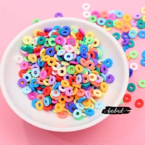 Shaker Elements or Clay Sprinkles - Colourful Rings