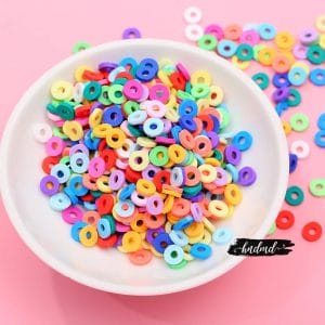 Shaker Elements or Clay Sprinkles - Colourful Rings