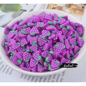 Shaker Elements or Clay Sprinkles - Grapes