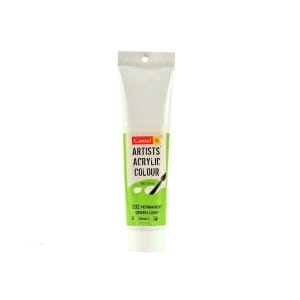 Camel Artist Acrylic Colour 40ml Tube - Permanent Green Light