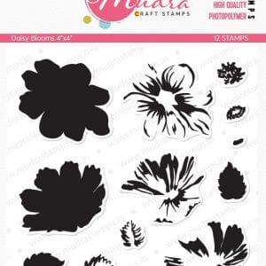 Mudra Craft Stamps - Daisy Blooms