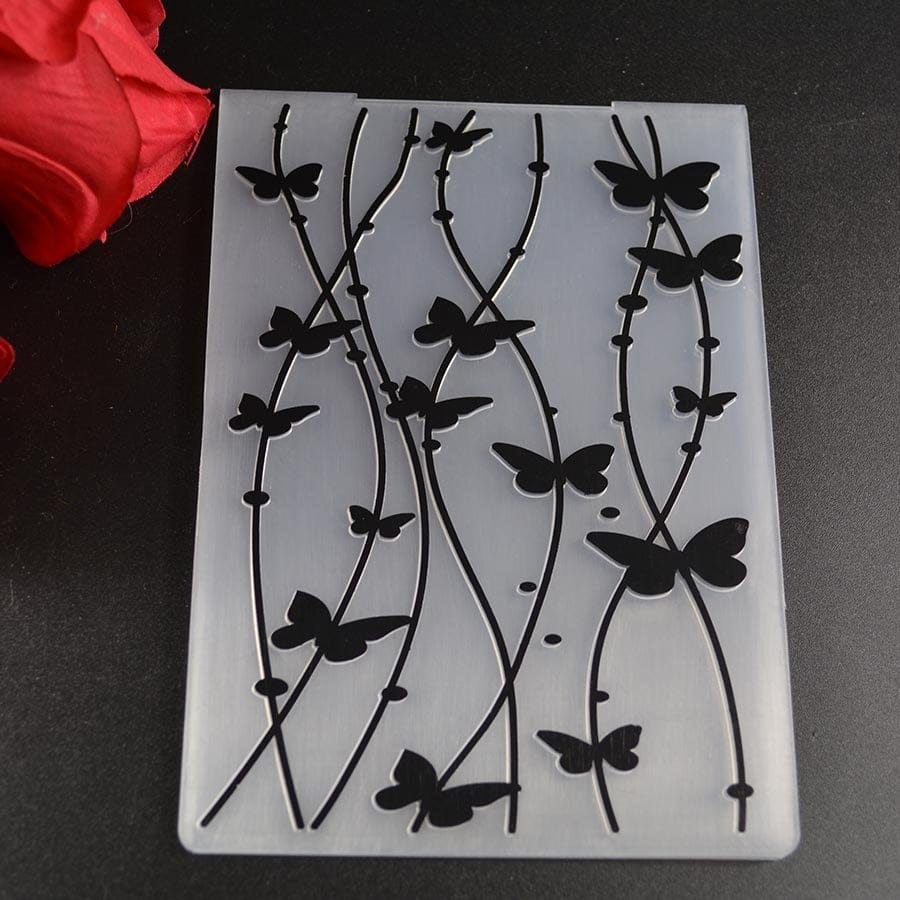 Embossing Folder - Butterflies (4"X6")