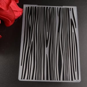 Embossing Folder - Wooden (4"X6")