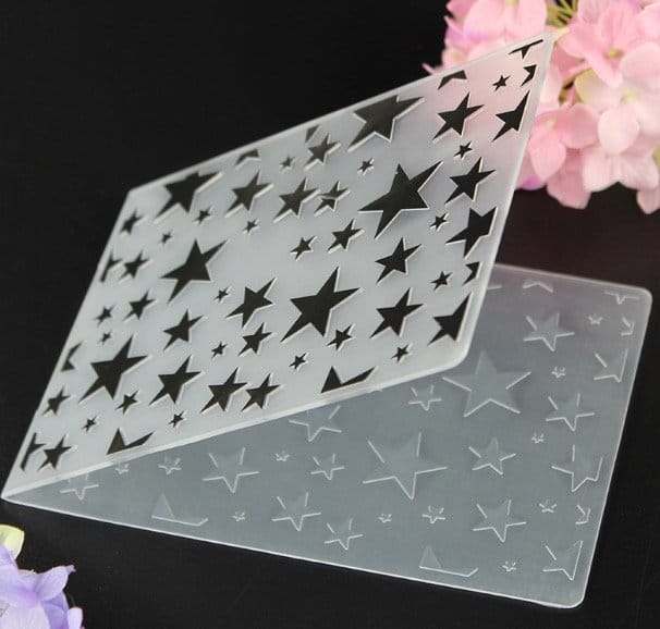 Embossing Folder - Stars (4"X6")
