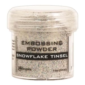 Ranger Embossing Powder - Snowflake Tinsel