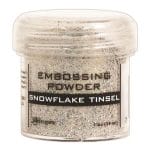 Ranger Embossing Powder - Snowflake Tinsel