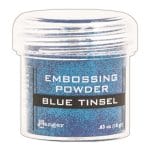 Ranger Embossing Powder - Blue Tinsel