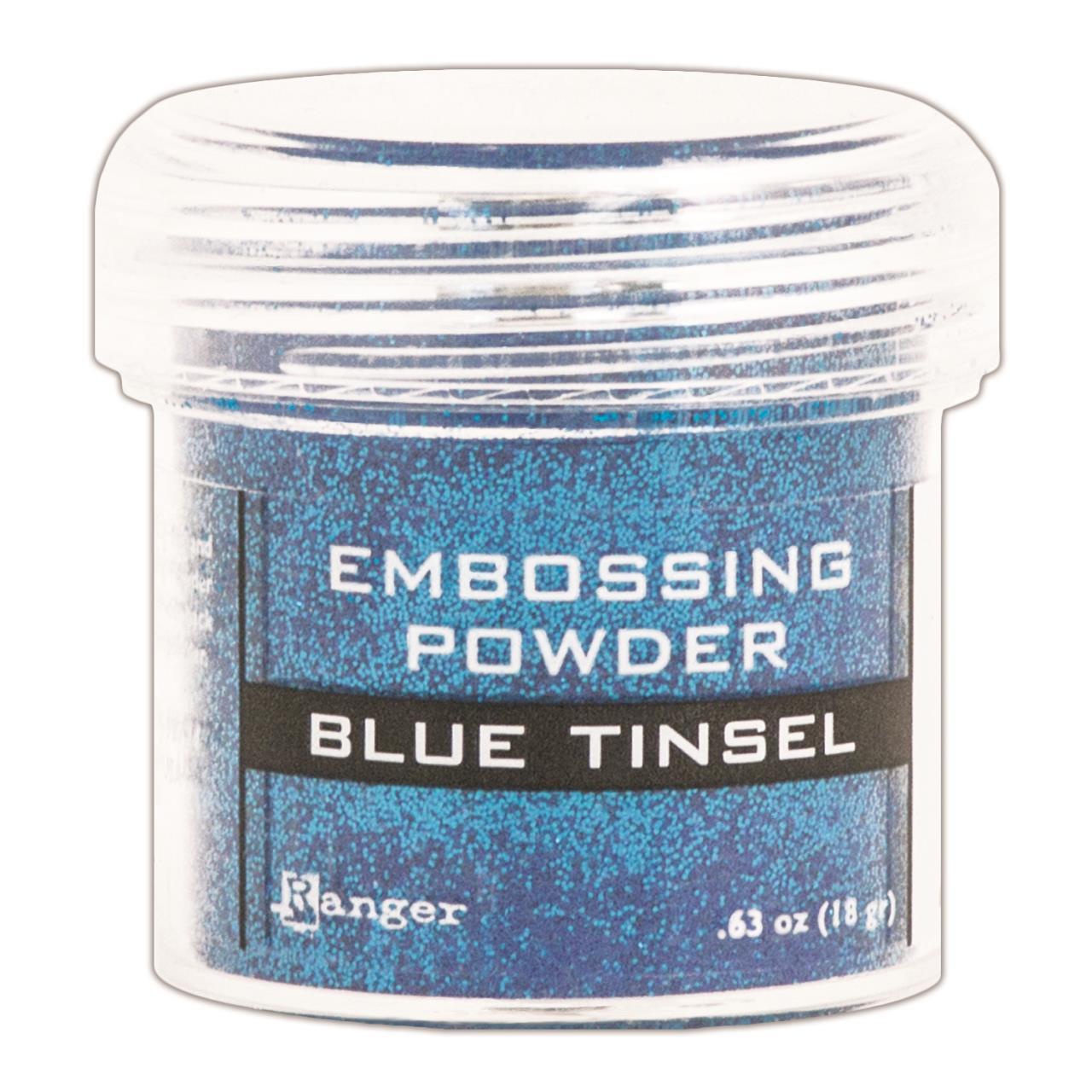 Ranger Embossing Powder - Blue Tinsel EPJ41030 ranger embossing powder blue tinsel Ranger Embossing Powder - Blue Tinsel