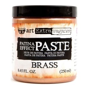 Prima Finnabair Art Extravagance Patina Effect Paste - Brass (8.45 oz)