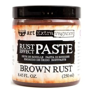 Prima Finnabair Art Extravagance Rust Effect Paste - Brown Rust (8.45 oz)