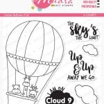 Mudra Craft Stamps - Hot air Balloon