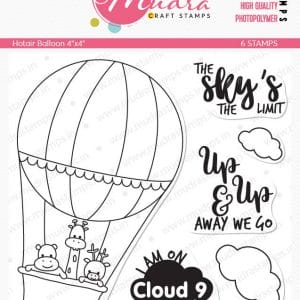 Mudra Craft Stamps - Hot air Balloon