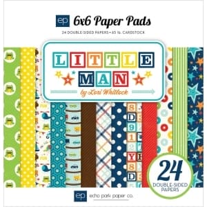 EchoPark paper pad - Little Man (6by6 inch)