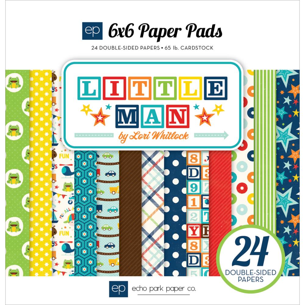 EchoPark paper pad - Little Man (6by6 inch)