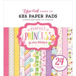 EchoPark paper pad - Perfect Princess (6by6 inch)