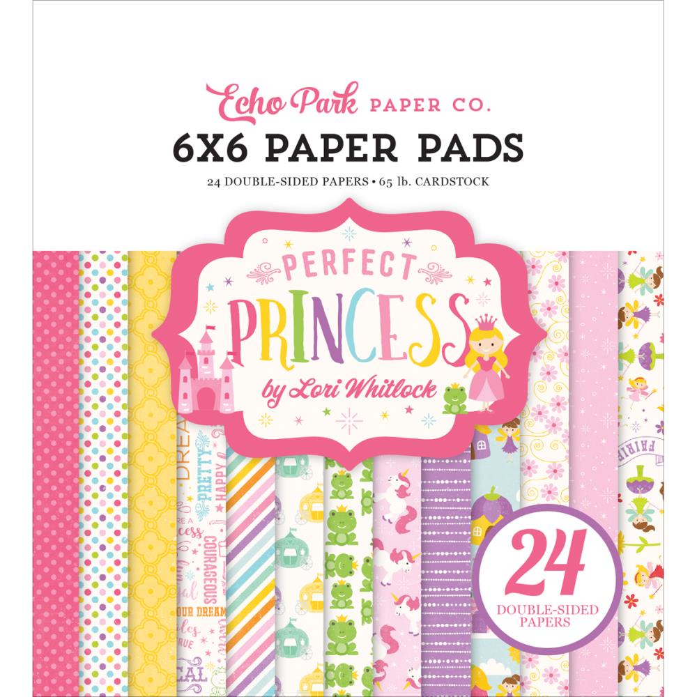 EchoPark paper pad - Perfect Princess (6by6 inch)