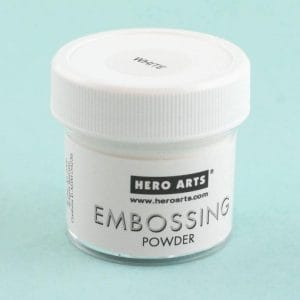 Hero Arts Embossing Powder - White