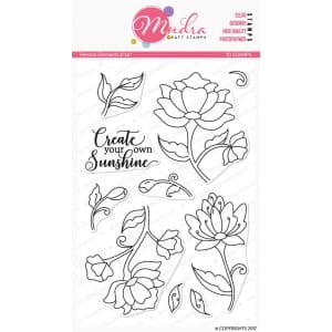 Mudra Craft Stamps - Persian Floral