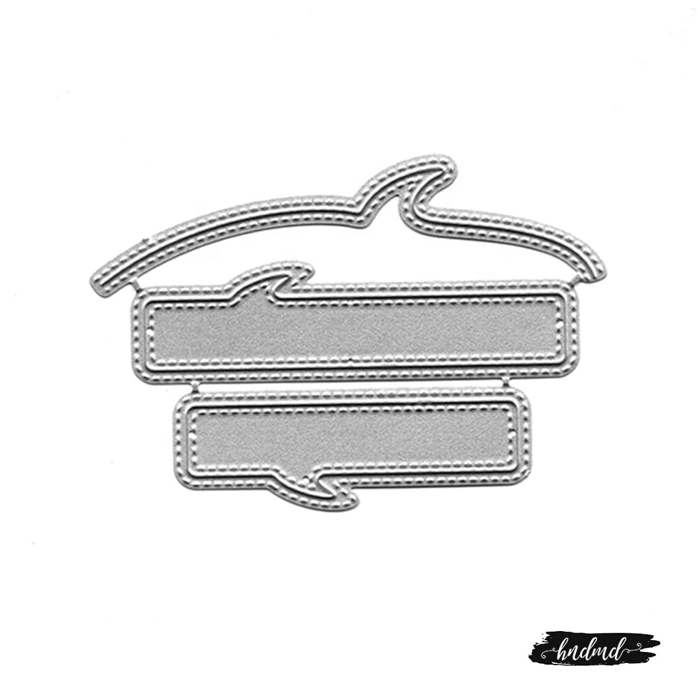 Steel Border Dies - Speech Bubbles (set of 3 dies) XY741 steel cutting dies CraftAdda Steel Border Dies - Speech Bubbles (set of 3 dies)