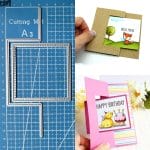 Steel Dies - Flap Card with Square (Set of 2 dies)