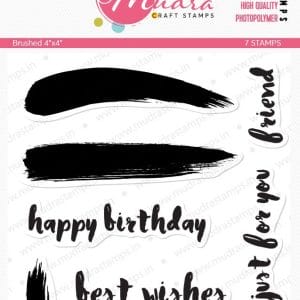 Mudra Craft Stamps - Brushed