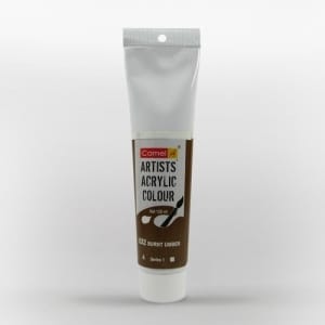 Camel Artist Acrylic Colour 120ml Tube - Burnt Umber